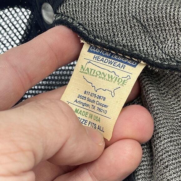 Vintage Golden Sands Farm & Auto Three Striped Snapback Trucker Hat Cap Rare USA - Picture 14 of 15